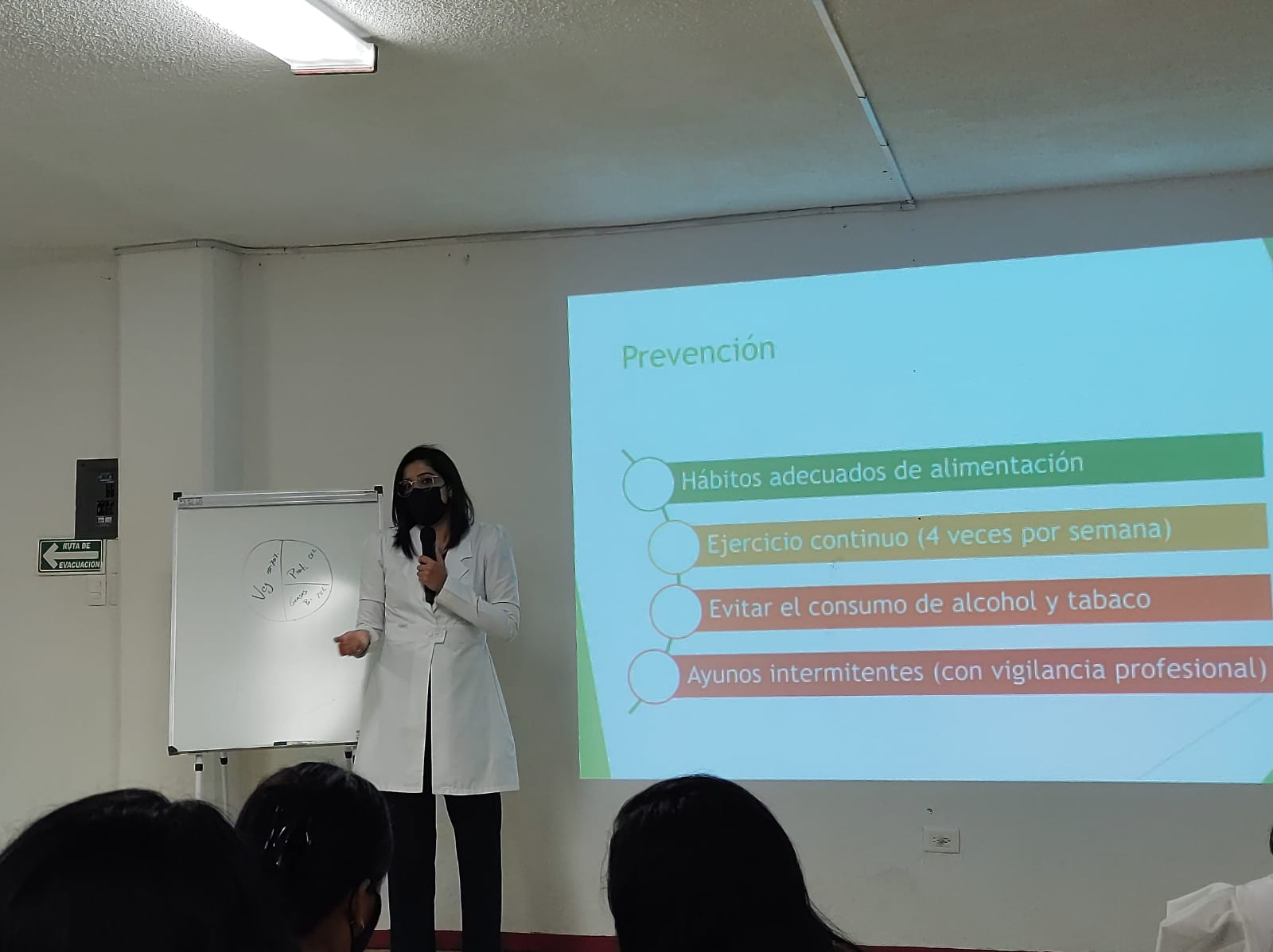 Organiza STEMS-CECyTE conferencia “Diabetes mellitus, prevención y tratamiento”. 